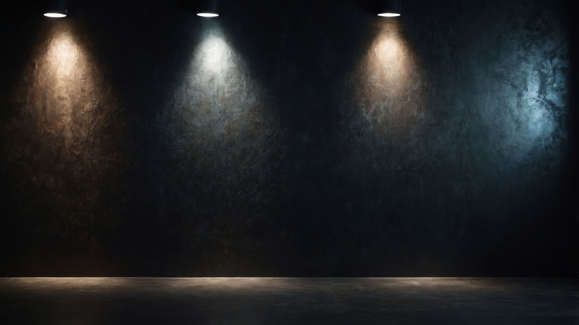 Close up of Venetian plaster texture and depth